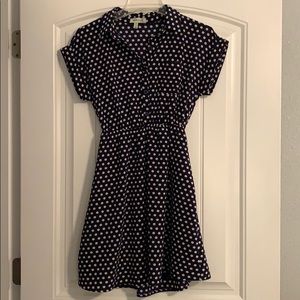 Monteau polka dot dress